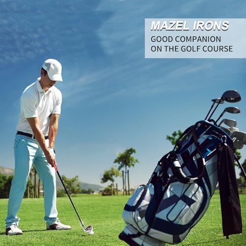 Kit de clubs de golf MAZEL pour progresser avec les fers et le putter
