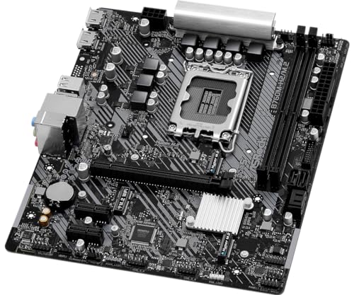 Image of Asrock B760M-H2 /M.2, Intel B760, 1700, Micro ATX, 2 DDR5, 2 HDMI, 2.5G LAN, PCIe4, 2X M.2