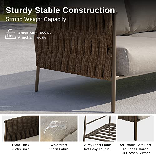 EAST-OAK-Life-Chatter-Patio-Furniture-Set-5-Pieces-Outdoor-Furniture-5-Seat-Sofa-with-Two-Round-Coffee-Table-Waterproof-Thick-Cushion-Deep-Seating-for-Porch-Balcony-Chestnut-Brown-Creamy-Apricot