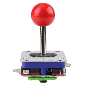 Hztyyier 1-Player Buttons and Joystick DIY Controller Kit, 2/4/8 Way Game Joystick Ball for Gaming
