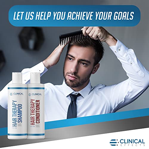 Clinical-Effects-Hair-Therapy-Shampoo-and-Conditioner-Set-Hair-Growth-Shampoo-and-Conditioner-for-Thinning-Hair-Biotin-Saw-Palmetto-and-DHT-Blocking-Ingredients-USA-Made-2-Bottles-8-fl-oz