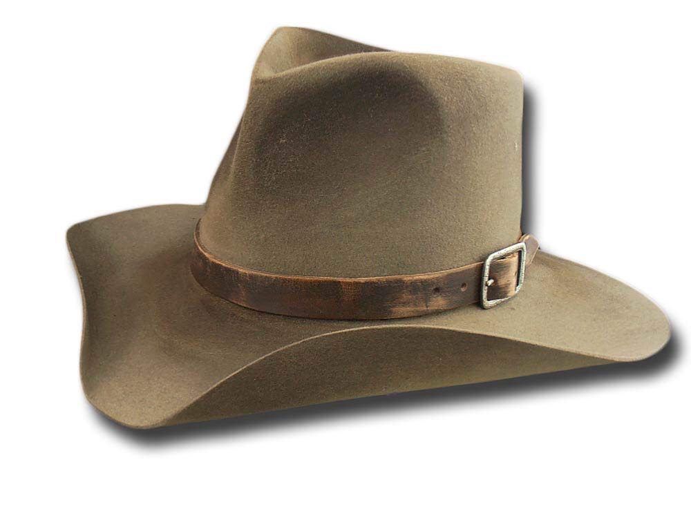 Westernhut antiqued Dusty Bull Rider
