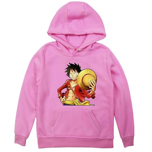 One Piece Stampato Ragazzi Ragazze Felpe con