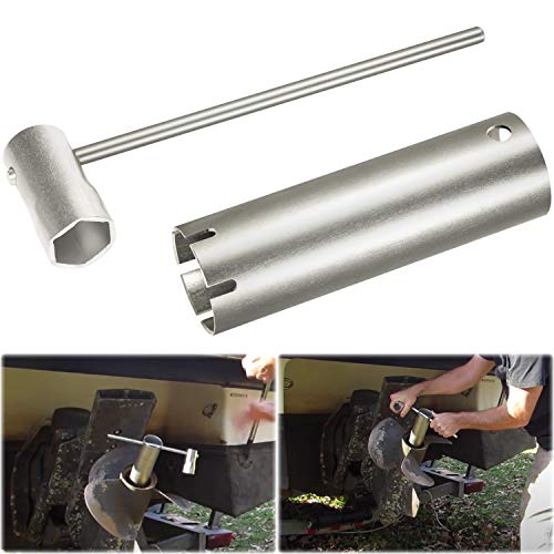 Duo Prop Tool Kit 3855516 Propeller Wrench Installation and removal Set Front and Rear Props for Volvo Penta Drives DPS-A DPS-B DP-SM Tool Kit for use with D, F, FH, I, IH Series Propellers