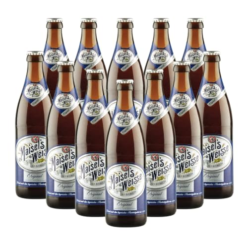 Maisel’s Weisse German Wheat Beer 500ml Bottles - 5.2% ABV (multipack) - 12 pack