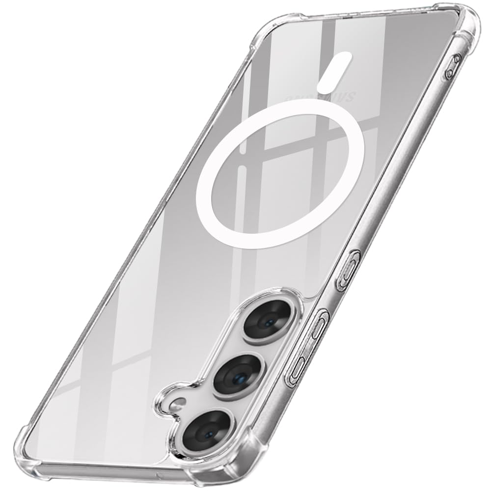 TheGiftKart Crystal Clear Back Cover Case for Samsung Galaxy Z Fold 8 5G Compatible with MagSafe | Shock Proof 360° Protection | Hard Back Cover Case for Samsung Z Fold8 (PC & TPU, Transparent Bumper) — Amazon image 8