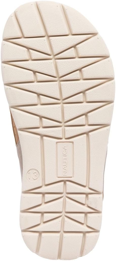 Nautica Toddler Boys Sport Sandals – Lightweight Athletic Open-Toe Summer Shoes with Dual Adjustable Hook and Loop Straps for Outdoor Play, Beach, and Water