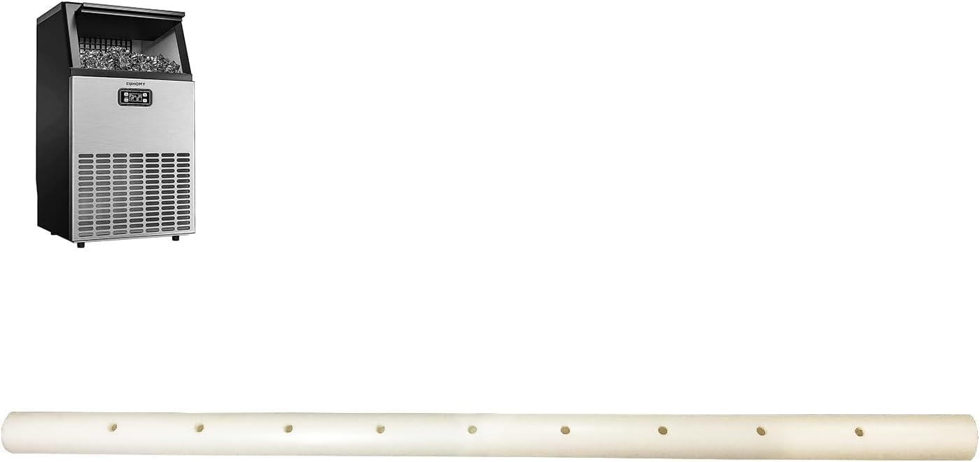 Water Dividing Pipe,Water Weeping Pipe,Water Flowing Pipe Compatible with EUHOMY Commercial Ice Maker Machine (99lbs or 100lbs/24H,model: IM-02/IM-02-W),and Other Similar Ice Maker Machines