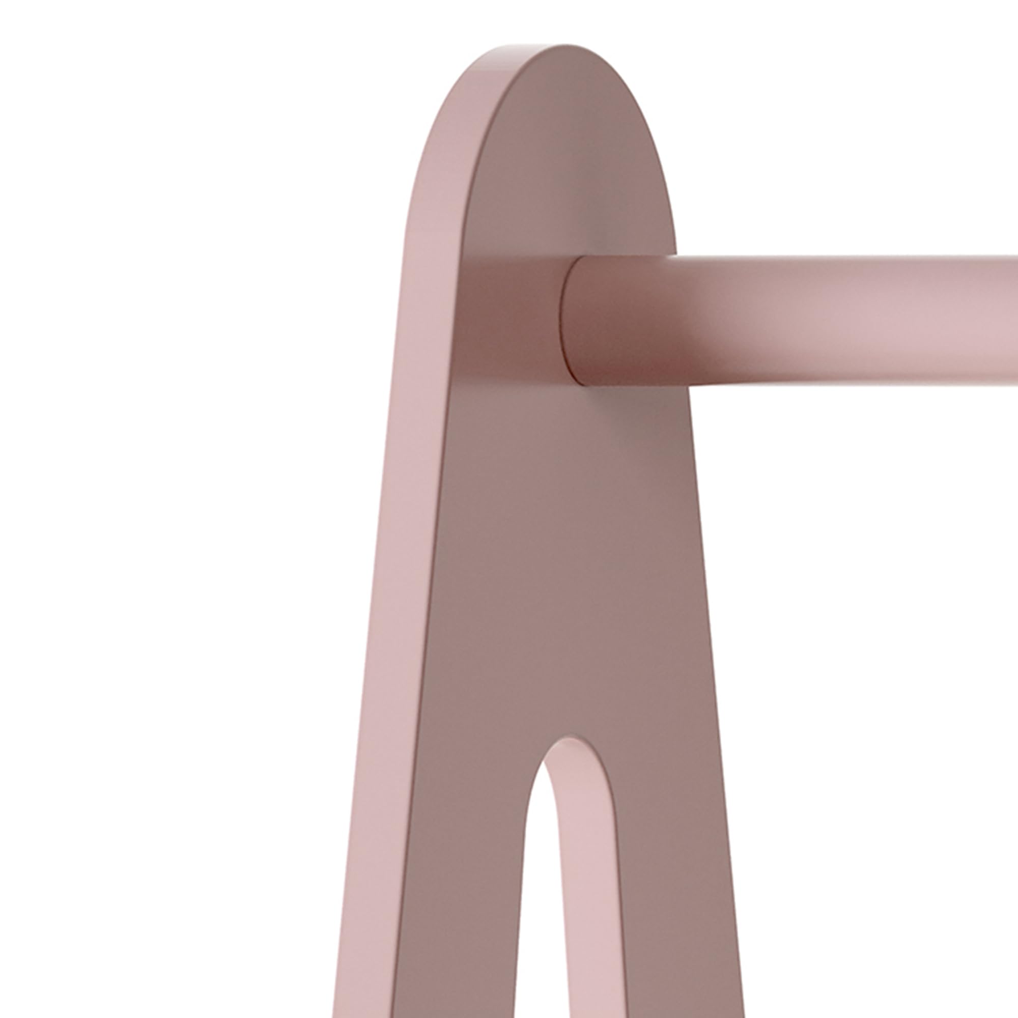 Kinderrek Vestnes 90x80x38 cm roze en wit [en.casa] - Kinderkamer