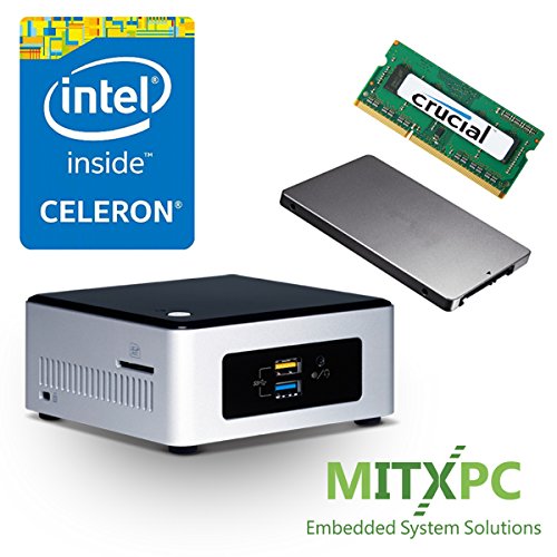 Intel nuc5cpyh Celeron N3050 NUC Mini PC con 4 GB DDR3 y 128 GB