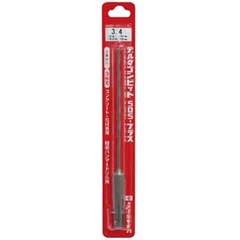 Miyanaga Deltagon Bit SDS 0.134 x 4.57 inches 3.4 x 116 mm DLSDS03411