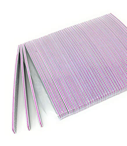 TEMPO DI SALDI 50 Lime A Mezza Luna Bilaterale Grana 100/180 Per Ricostruzione Unghie Nail Art