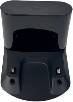 Robot Vacuum Charger, Charging Dock (Compatible with Roborock S8/S7/S7 MaxV/Q7 Max/S7 Pure/S50/S51/S55/S5 MAX/S6/S6MaxV) Charging Station Accessories(Black)