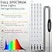 LBW Full Spectrum Grow Light Strip - Indoor Plant Grow Lights with 10 Brightness Levels & Timer (4/8/12 Hours), 480 LED Grow Lights, 2 Pack
