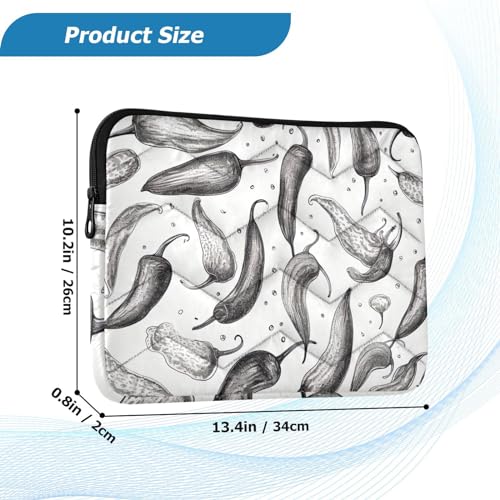Funda para portátil de 13-14 pulgadas resistente y a prueba de agua miniatura 3