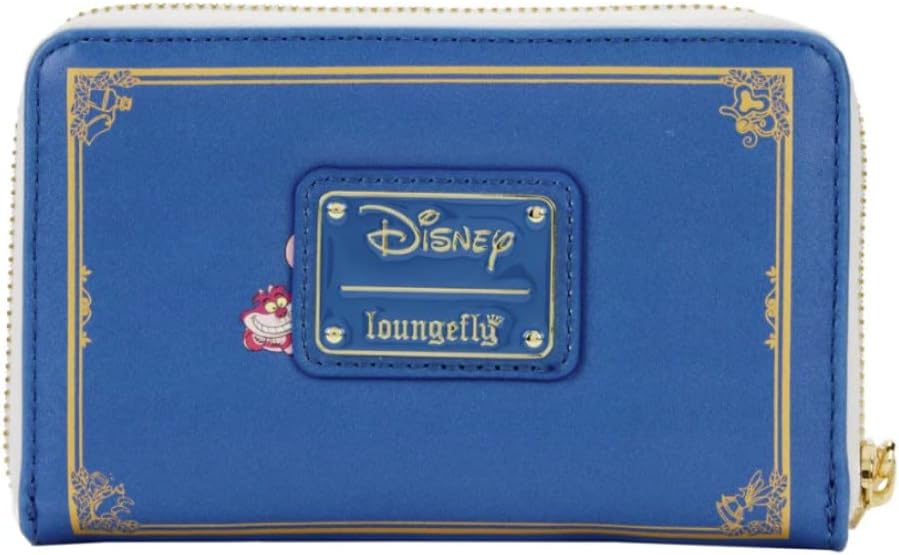 Loungefly Disney Alice in Wonderland Classic Book Zip Around Wallet - Image 3