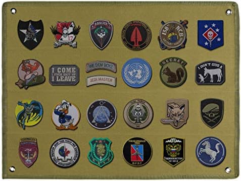 Amazon Com Skelang Tabla De Velcro Soporte De Parche Panel De Visualizacion Para Parches Tacticos Militares Parche Moral 23 4 X 17 7 Pulgadas Arte Y Manualidades