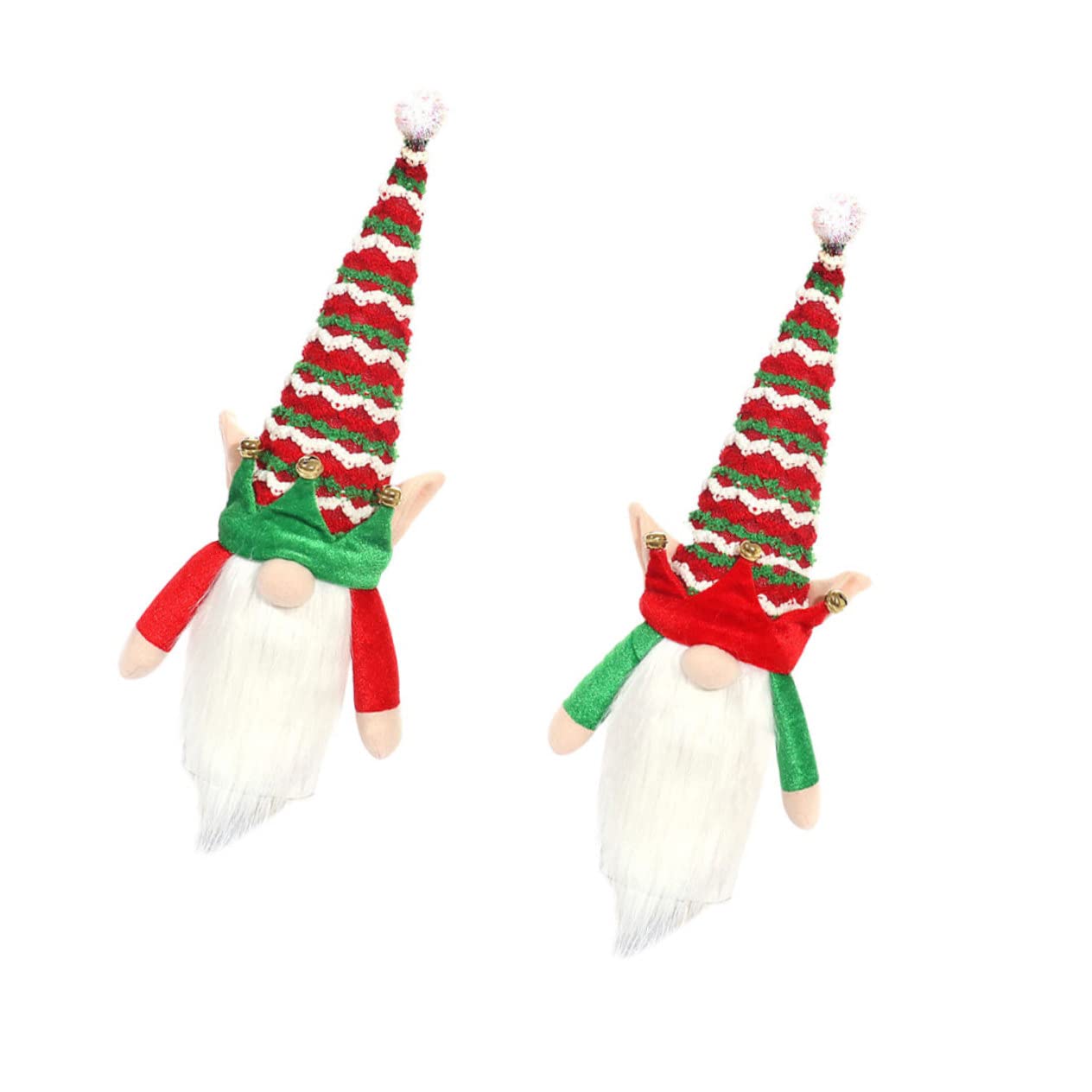 Sombreros para botellas navideñas PRETYZOOM de paño, fundas decorativas para cenas, 4 piezas 8