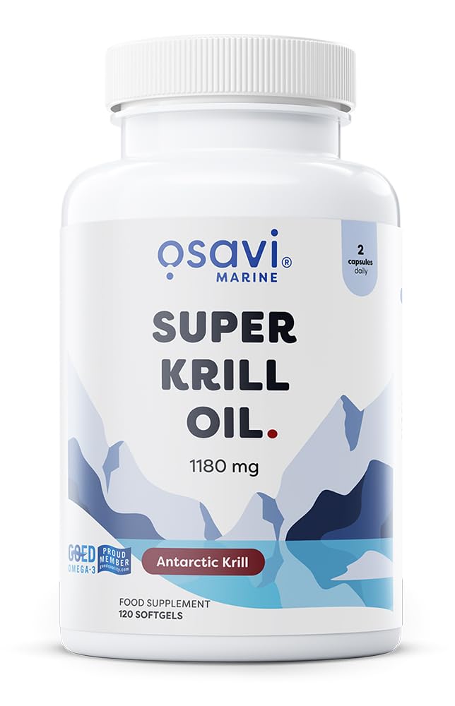 Osavi Super Krill Oil, 1180Mg - 120 Softgels