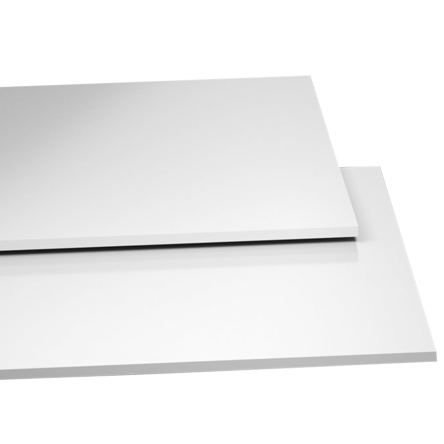PVC Sheet，White Rigid Sheet 3mm Thickness Multiple Sizes for Advertising Engraving(100mm x 150mm)