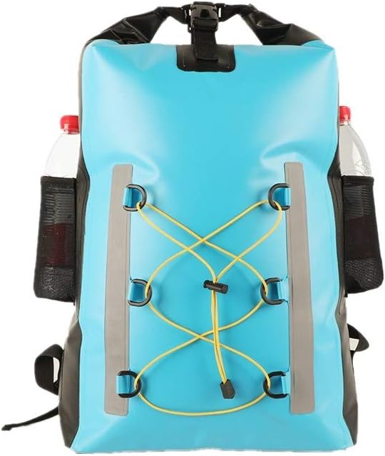 Waterproof Storage Bag Dry and Wet Separate Waterproof Shoulder Bag Safety Reflector Used for Swimming Boating Hiking and Outdoor Activities