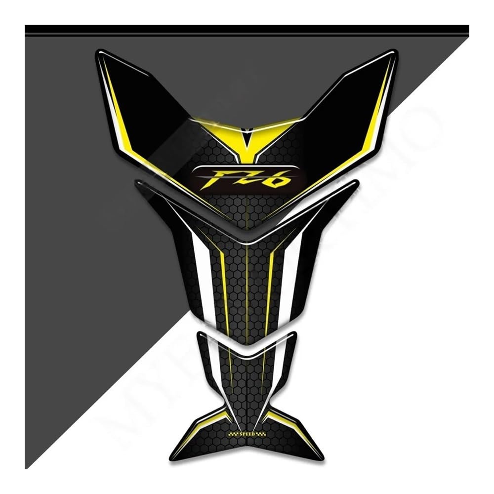 Motorbike Tank Pads Motorcycle Stickers Tank Pad for FZ6 FZ6S FZ6N for Fazer Knee Decal Kit Motorbike Protector Decals