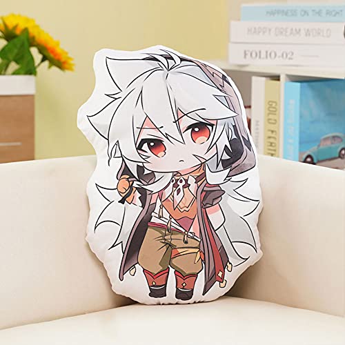 Xinchangda Furina - Figura de almohada de dibujos animados Klee/Xiao/ZhongLi/Aether, almohada de peluche para decoración del hogar, figuras de anime para fanáticos del juego, 45 cm Xinchangda Furina - Figura de almohada de dibujos animados Klee/Xiao/ZhongLi/Aether, almohada de peluche para decoración del hogar, figuras de anime para fanáticos del juego, 45 cm