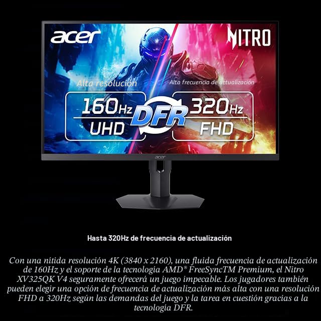 Amazon.com: Acer Nitro 31.5” 4K UHD 3840x2160 Monitor IPS MiniLED