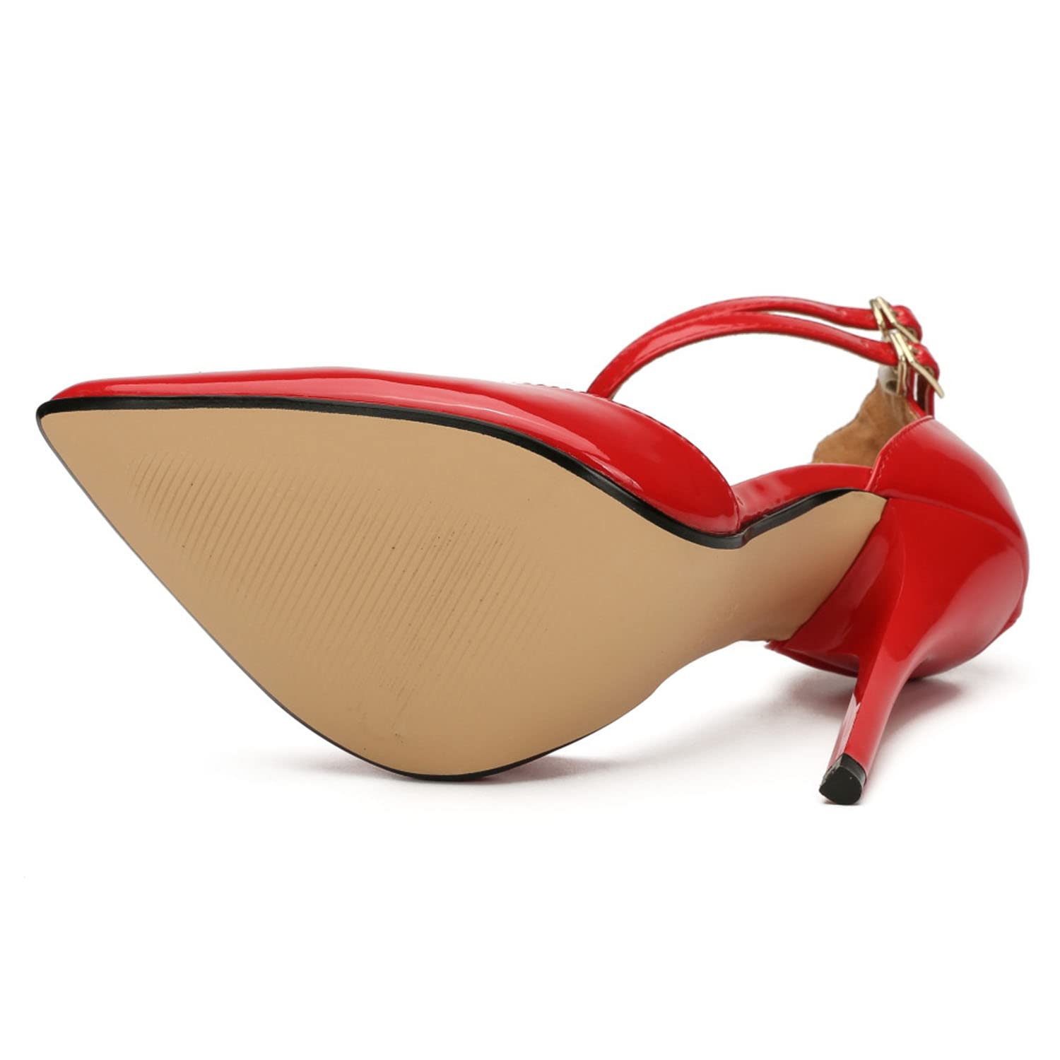 Scarpe Da Sera Con Tacco A Spillo 13 Cm, Pelle Verniciata, Cinturino Alla Caviglia – Eleganti E Comode