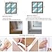 tow000ack Window Insulation Kit,Punch Free Plastic Window Cover for Winter to Keep Cold Out,Thickened Reusable Weatherproofing Window Insulation Film,with Tape,Custom (36in x 67in)