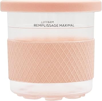 Replacement Ice Cream Pints with Silicone Lids and Sleeves,Compatible with Ninja Creami Ice Cream Maker, Model NC301, NC300, NC299AMZ Series. Pink