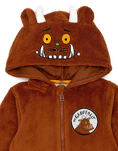 Disfraz completo de niño Gruffalo marrón unisex miniatura 4