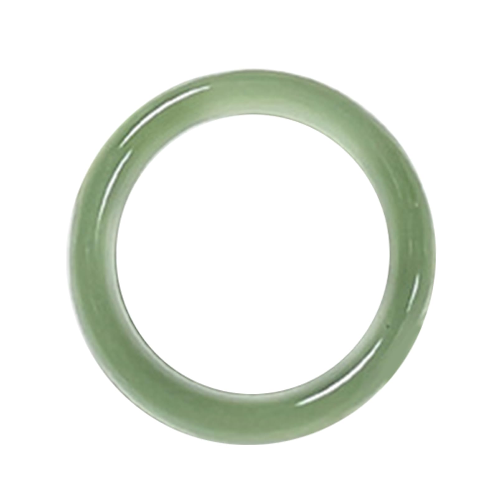 Maxtonser Fashion Acrylic Imitation Jade Ring Rings Minimalist Aesthetic Finger Rings Simple Gradient Color Stackable Ring Jewelry