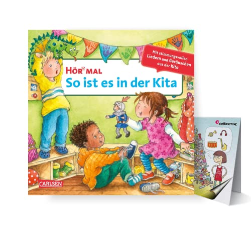 Buchspielbox Escuchar mal (sonido): así es en la Kita + vista general de música, audiolibros para niños a partir de 2 años Cover