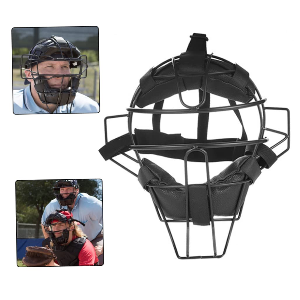 Casco da softball Catchers leggero e morbido, imbottito, regolabile, accessori per moto da baseball per bambini e adulti di età superiore agli 8 anni