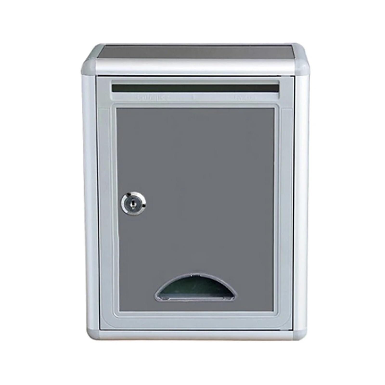 Mailbox Metal Mailbox Outdoor Security Locking Suggestion Box Newspaper Mail Letter Post Home Balcony Garden Decor for Home