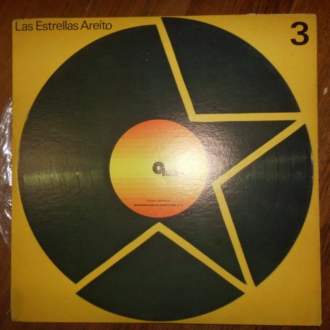 Las Estrellas Areito De Cuba, Vol. 3 -- EG-13089 Vinyl, LP, Album Venezuela 1980