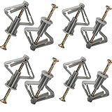 ★5. Dübeln und Schrauben：30 Stück Dübeln + 30 sStück Schrauben (insgesamt 30 kit)， Dübeln 8 x 36 mm ， Schrauben 3.5 x 50 mm