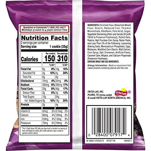 Grandma's Oatmeal Raisin Cookies, 2.5 Ounce (Pack Of 60) #TOP1