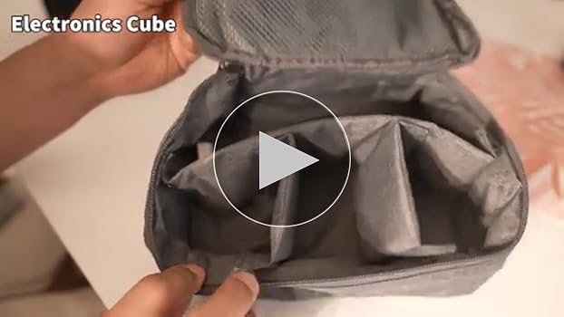 Amazon.com | LEVEL8 4 Set Packing Cubes for Carry On Suitcase