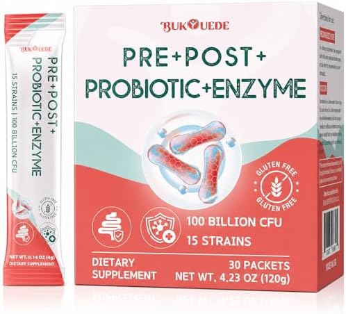 Probiotic Powder, Probiotics for Gut Health, 100 Billion CFU, 30 ...