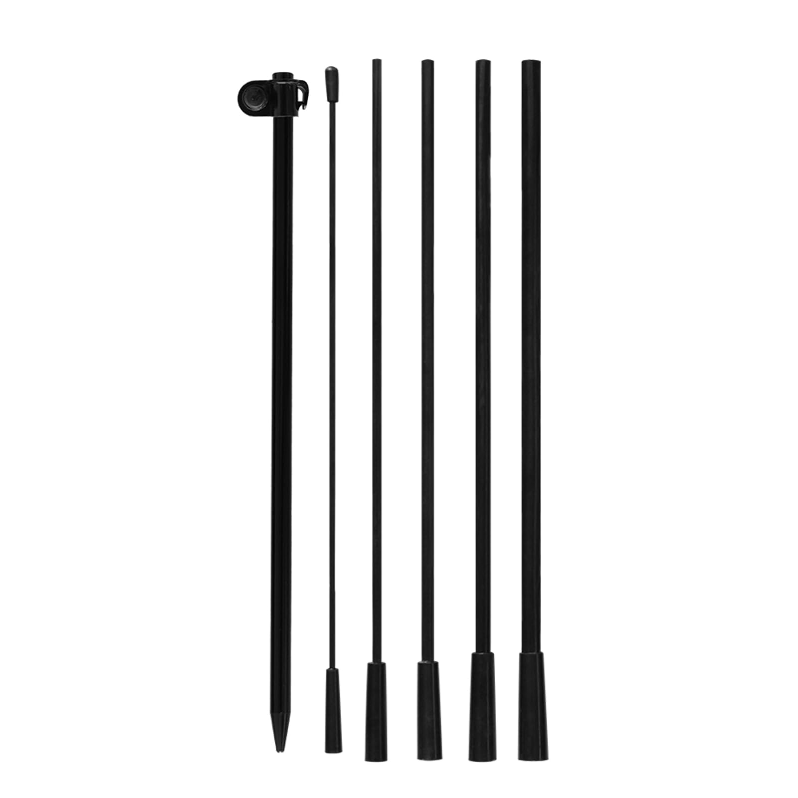 QSUM Kebab Swooper Drapeau, 7FT Kebab Drapeau Publicitaire avec Kit