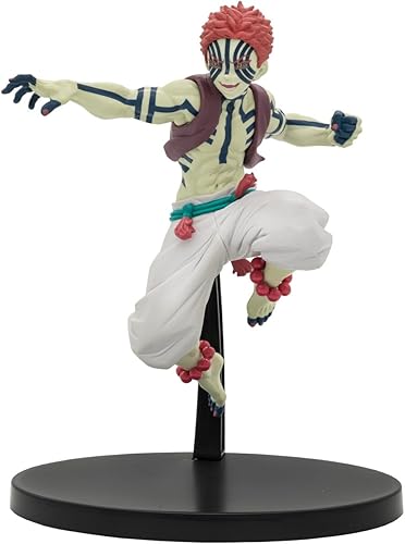 Banpresto - Demon Slayer Kimetsu no Yaiba - Akaza, Figura Limitada de Vibration Stars