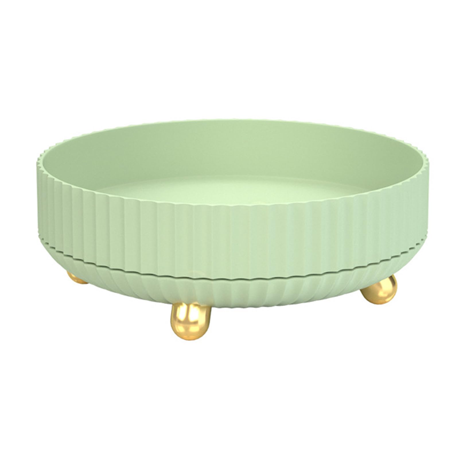 Household Storage Tray Multifunctional Jewelry Organizing Box 360-degree Rotatable Large Capacity for Kitchen Bathroom