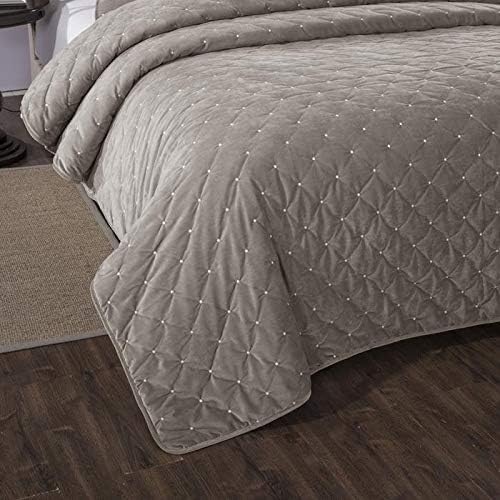 Miniatura 5 de Tache 853 - Set de colcha, diseño aterciopelado, capitonado.