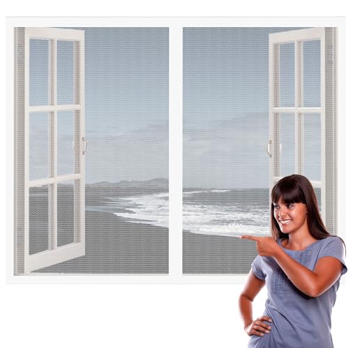 Zanzariera per Finestra Magnetica 48 x 117 cm Zanzariera a