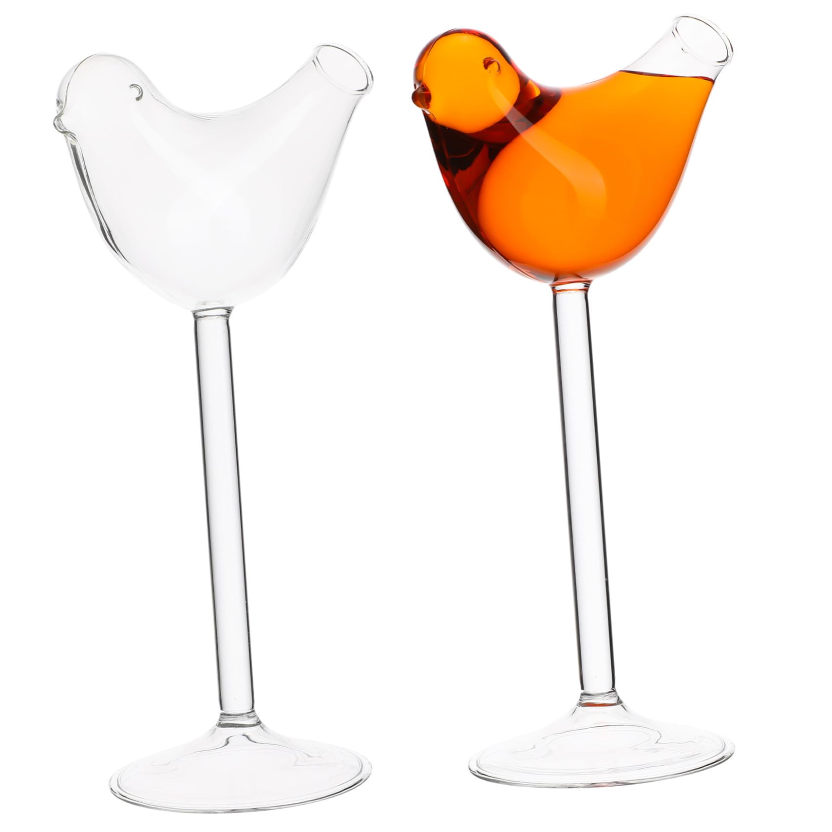 Verre cocktail oiseau pour des soirées mémorables à la maison