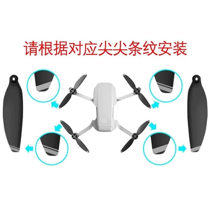 Compatibile Con DJI Mini 3 Pro/Mini 2SE elica silenziosa 4726F