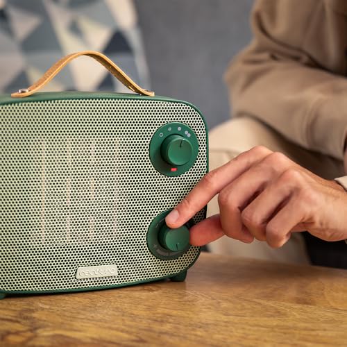 Cecotec Termoventilatore Ceramico Da Tavolo Readywarm 1550 Ceramic Aura. 1500W, 3 Modalità, Termostato Regolabile, Silenzioso, Tripla Sicurezza, Design Moderno, Copertura 15M², Efficienza Energetica - 4