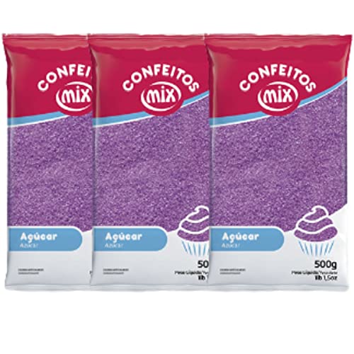 Açúcar Colorido Algodão Doce Pipoca Doces Bolo 1,5kg Mix Várias Cores (Rosa, 1,5kg)